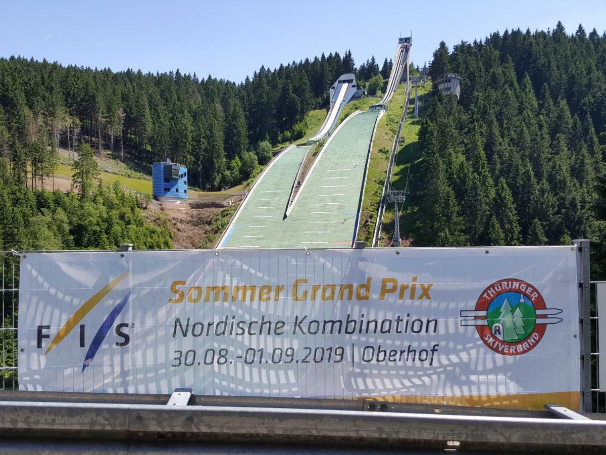 Ferienhaus Am Kirchberg Kurort Steinbach-Hallenberg Dış mekan fotoğraf