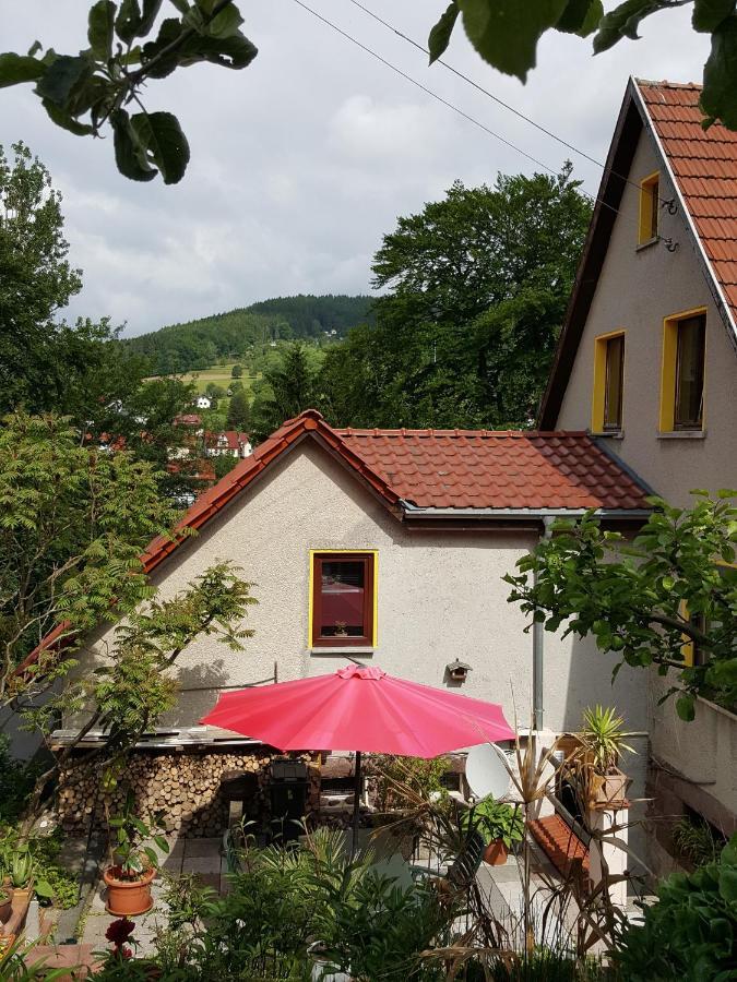 Ferienhaus Am Kirchberg Kurort Steinbach-Hallenberg Dış mekan fotoğraf