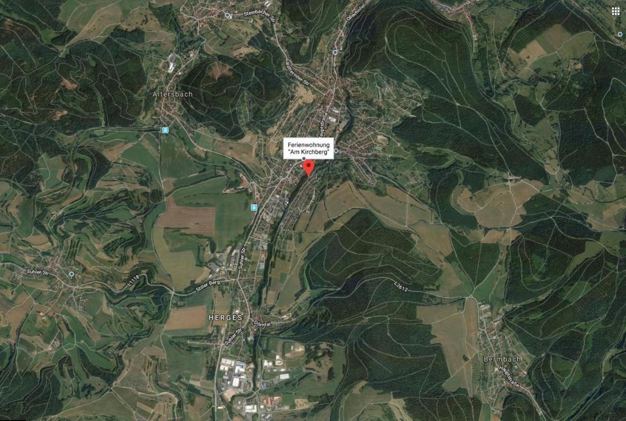 Ferienhaus Am Kirchberg Kurort Steinbach-Hallenberg Dış mekan fotoğraf
